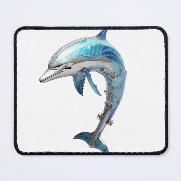 Item preview, Digital art crome dolphin designed and sold by obuttono.