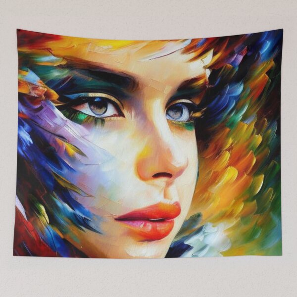Item preview, "A Captivating Portrait of Feminine Beauty" designed and sold by CHRIST5000.