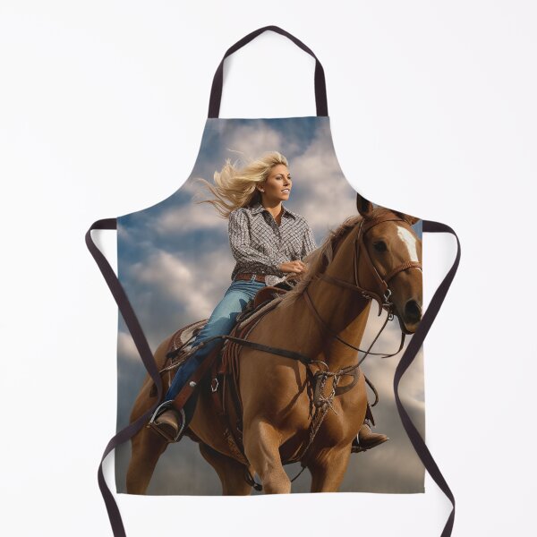 Item preview, Cowgirl Riding Palomino Horse designed and sold by shanessie6.