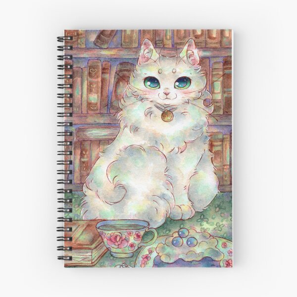Item preview, My happy place cats books and tea designed and sold by Monniponi.