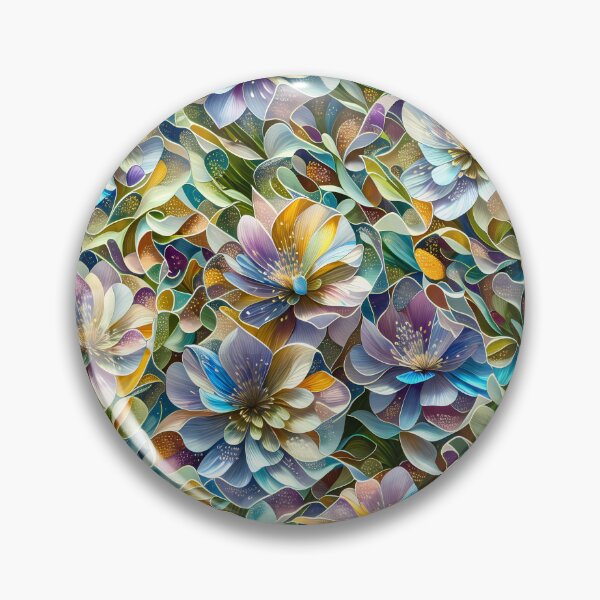 Artikelvorschau, Ein farbenfrohes klassisches Blumenmuster entworfen und verkauft von YPSimon.