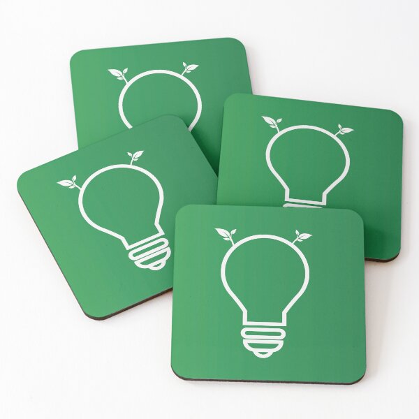 Item preview, Shining Sustainability - Green Lightbulb designed and sold by wa2022.
