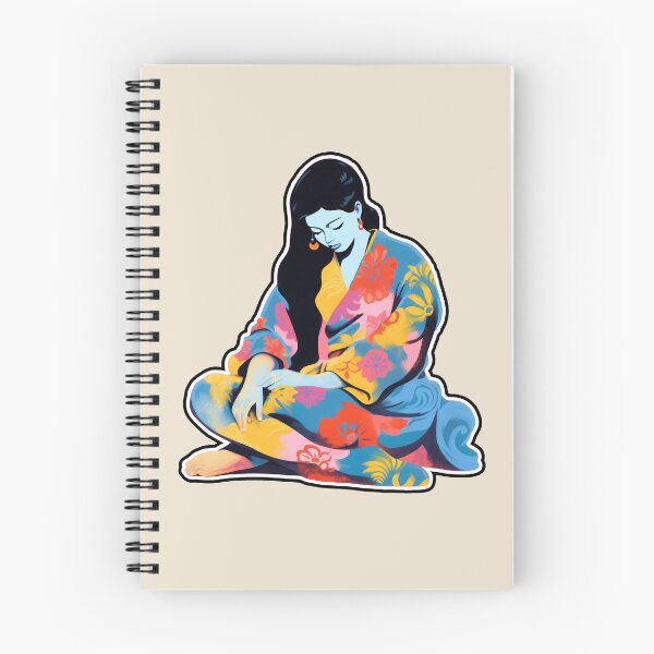 Item preview, Geisha with hair down sticker designed and sold by AnotherJapan.