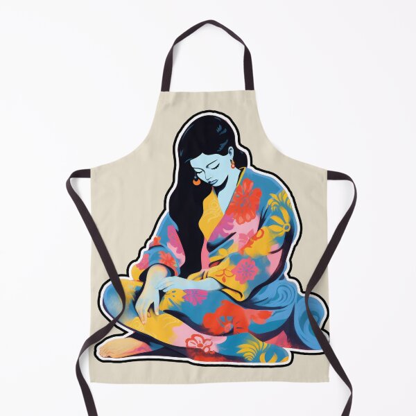 Item preview, Geisha with hair down sticker designed and sold by AnotherJapan.