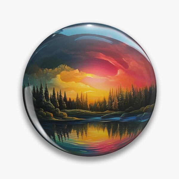 Item preview, Sunset Bubble designed and sold by DigitalDreamery.
