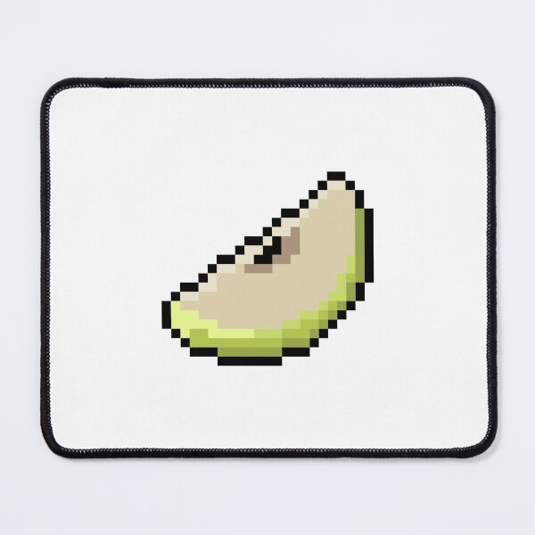 Artikelvorschau, Pixel Pear Slice - pixel food art entworfen und verkauft von LittleFoodShop.