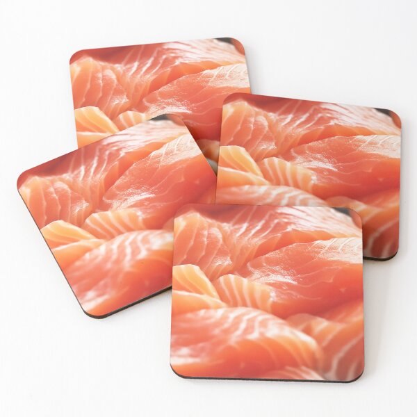 Item preview, Salmon fillets pattern 02 designed and sold by penney55.