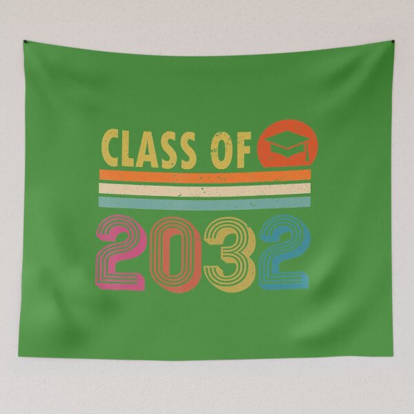 Item preview, Class Of 2032 Back To School Pre-K Graduate Vintage Retro  	 designed and sold by lynaljpwtl20.
