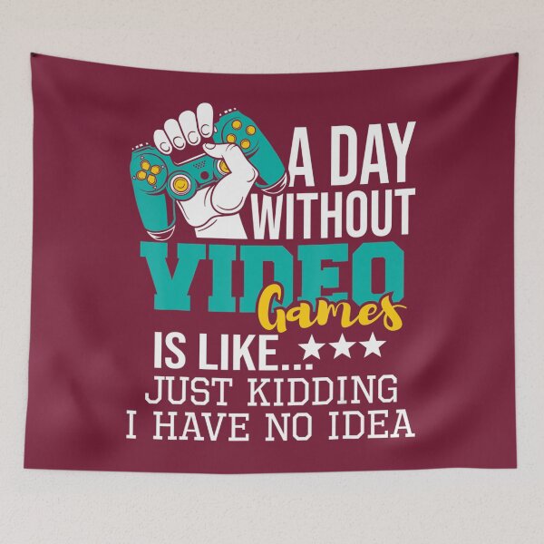 Item preview, A Day Without Video Games Is Like - Funny Gaming Gamer 	 	 designed and sold by irsxxfijm55.