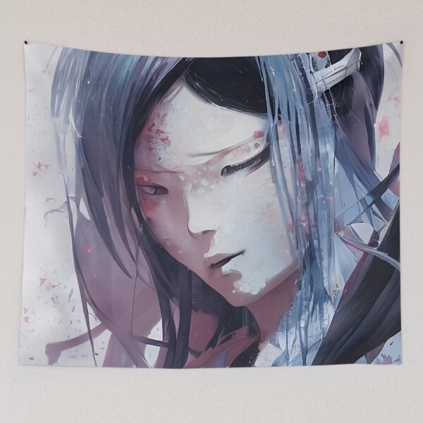 Item preview, Art series based on japanese mythology creatures #23 Yuki Onna designed and sold by NabyryusArt.
