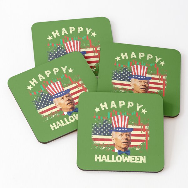 Item preview, Funny Biden Financial Crisis Happy Halloween For 4th Of July 	 	 designed and sold by kujehwrpn37.