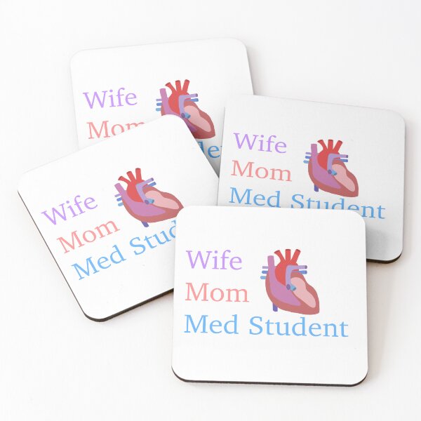 Item preview, Wife, Mom, Med Student designed and sold by peachesandfizz.
