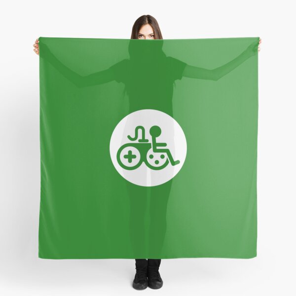 Game Accessibility Information Symbol Scarf