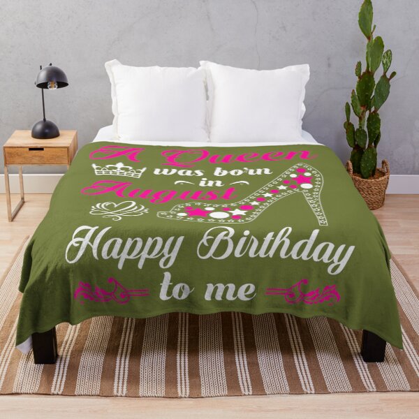 Item preview, A Queen Was Born In August Birthday s For designed and sold by acivjlmqmj35.