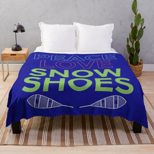 Item preview, Peace Love Snowshoes Snowshoeing Snowshoer Footwear Snow designed and sold by eapzucedaa23.