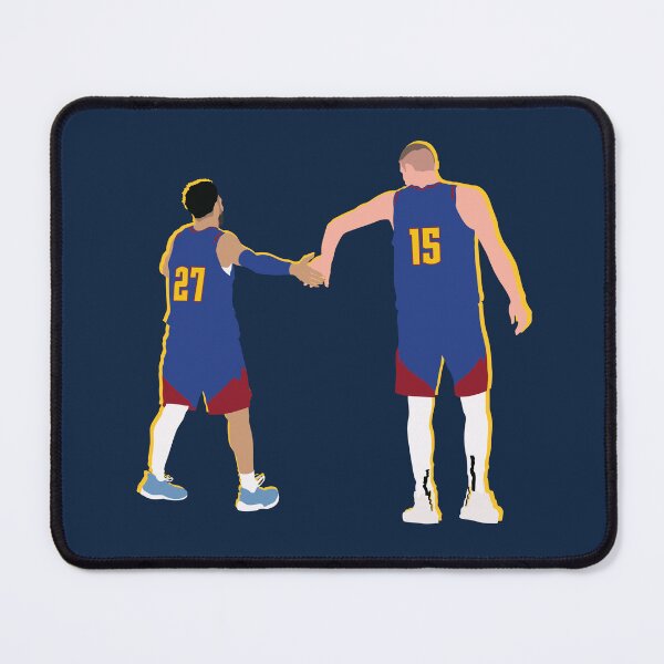 Item preview, N. Jokic 15 & J. Murray 27 Denver Nuggets Duo designed and sold by Jackshun.