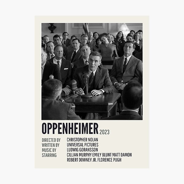 Item preview, Oppenheimer (2023) designed and sold by therookiestore.