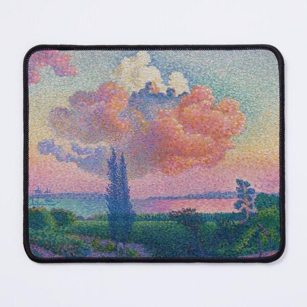 Item preview, The Pink Cloud | Henri-Edmond Cross | 1896 Pointillism Art designed and sold by CJET.