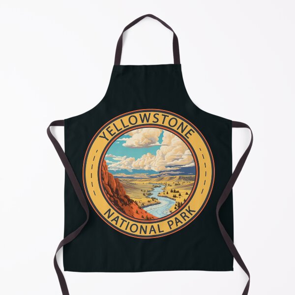 Item preview, Yellowstone National Park Hayden Valley Travel Art designed and sold by KrisSidDesigns.