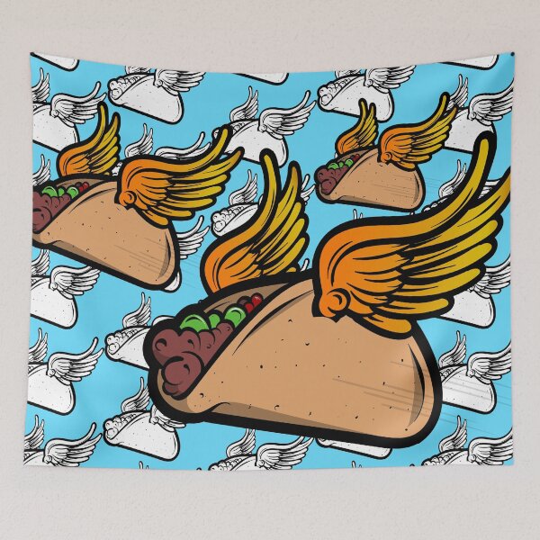 Item preview, Flying Taco Heaven designed and sold by Fragoutdesign.
