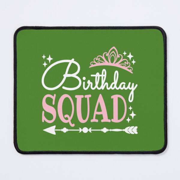 Item preview, Funny Birthday Squad Party Bday Queen Cute 	 	 	 	 designed and sold by kujehwrpn37.