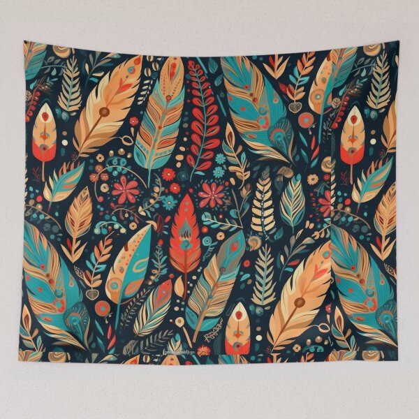 Item preview, Boho Ranch Design Pattern 1 designed and sold by SaikoDesigns.