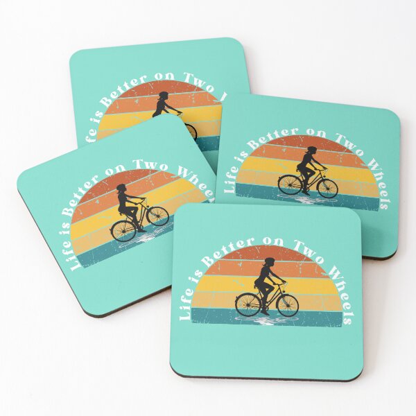 Item preview, Life is Better on Two Wheels designed and sold by mamolebo.