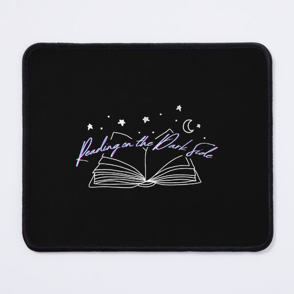Item preview, "reading on the dark side" dark romance books, romance reader designed and sold by RomanceVibes.