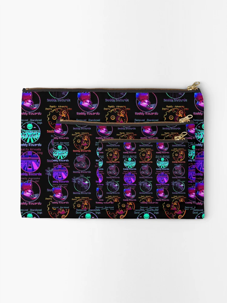 Thumbnail 2 of 4, Zipper Pouch, Raddy Records LP Pattern designed and sold by RainingLamppost.