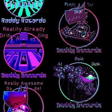 Artwork thumbnail, Raddy Records LP Pattern by RainingLamppost