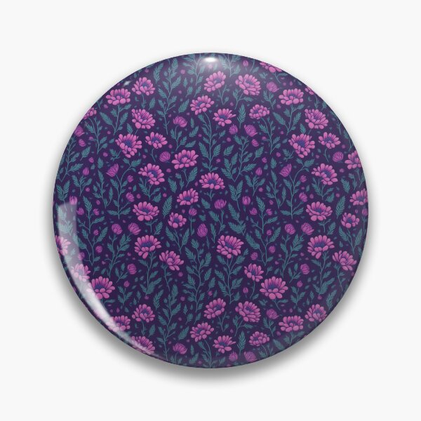 Item preview, Violet Flowers Pattern designed and sold by Tatu's Brand.