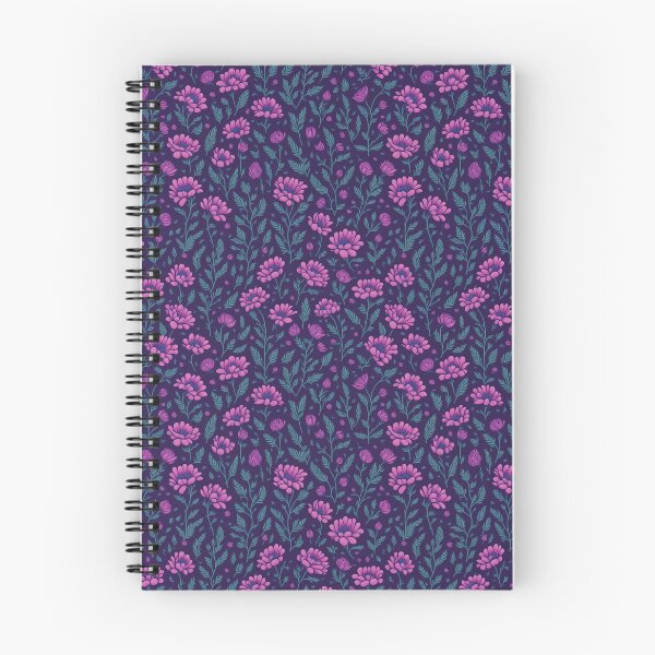 Item preview, Violet Flowers Pattern designed and sold by Tatu's Brand.