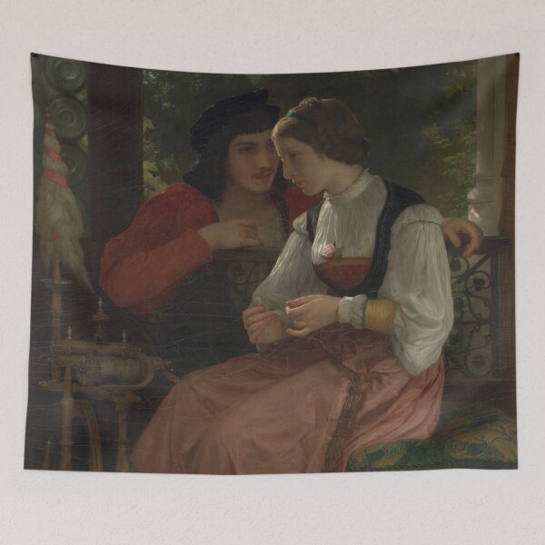 Item preview, The Proposal | William Bouguereau | 1872 Romanticism Art designed and sold by CJET.