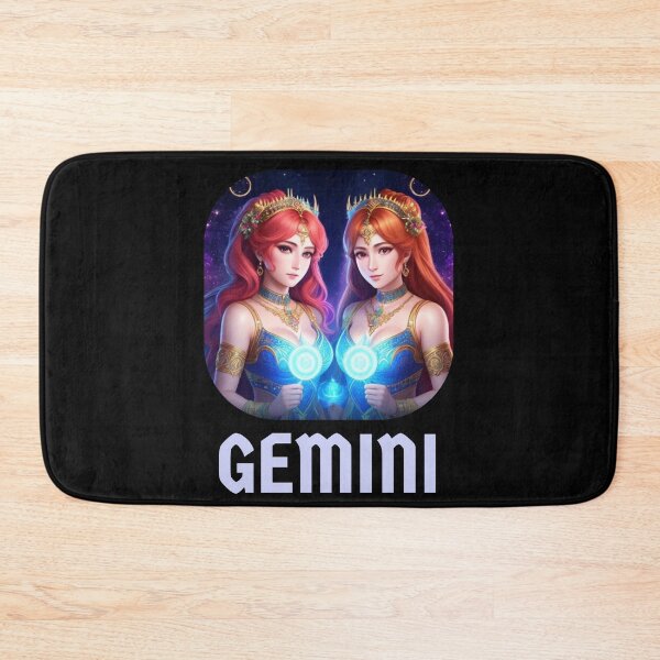 Item preview, Gemini Goddess Anime Twin Girls designed and sold by Hellofriendco.