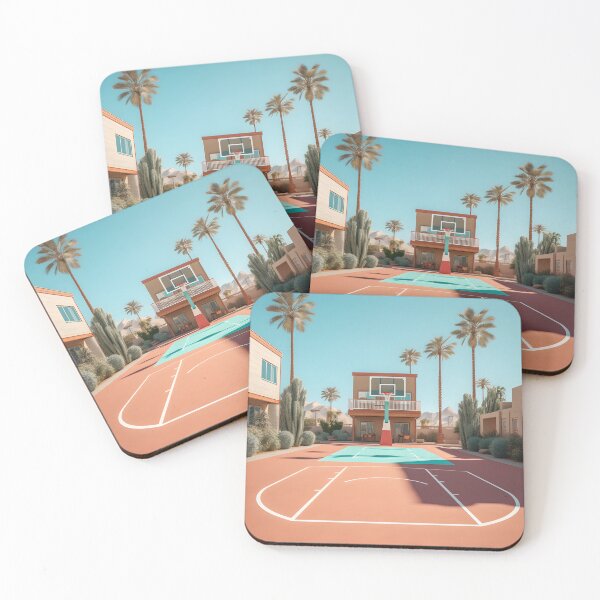 Item preview, Courtside Serenity: Dribbling Dreams designed and sold by PastelPalaceCo.
