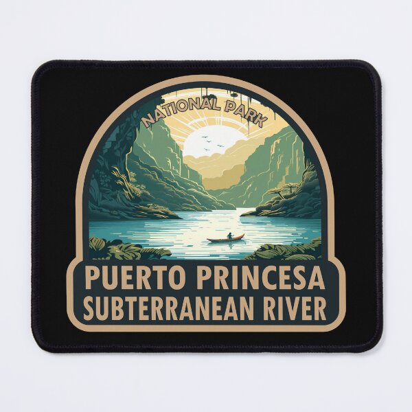 Item preview, Puerto Princesa Subterranean River National Park Philippines Travel Art designed and sold by KrisSidDesigns.