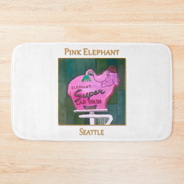 Item preview, Pink Elephant Neon Sign in Seattle - Welshdesigns  designed and sold by welshdesigns.