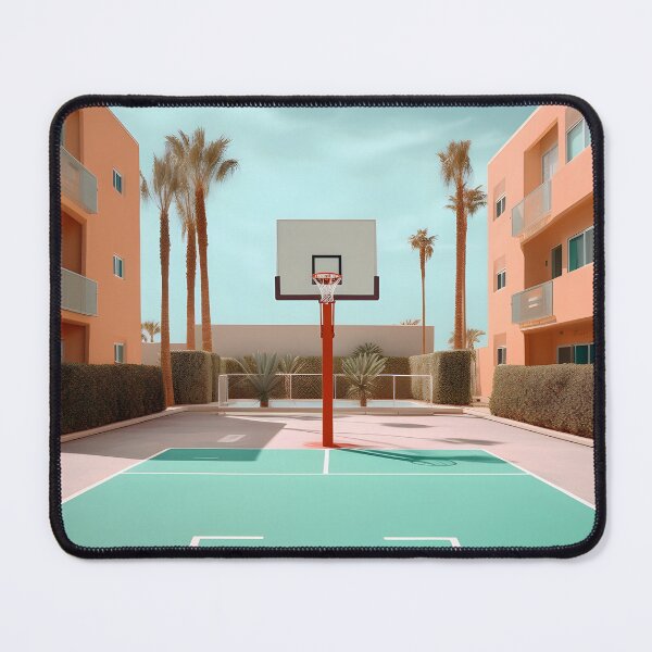 Item preview, Courtside Serenity: Golden Hour Reflection designed and sold by PastelPalaceCo.