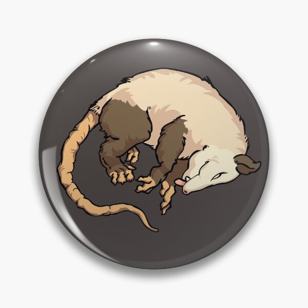 Item preview, Opossum playing dead designed and sold by mukucritters.