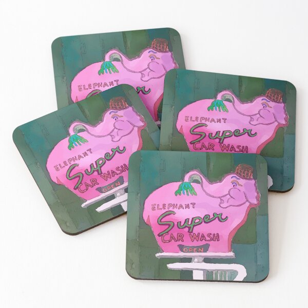 Item preview, Pink Elephant Neon Sign in Seattle  - Welshdesigns designed and sold by welshdesigns.