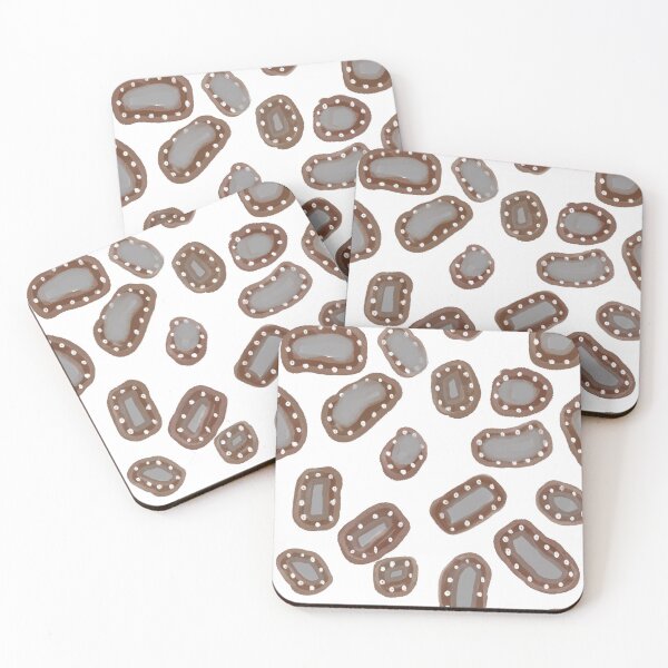 Item preview, Microbe germ abstract simple cute seamless pattern designed and sold by Yana Mustafina | Boho Soulful Designs.