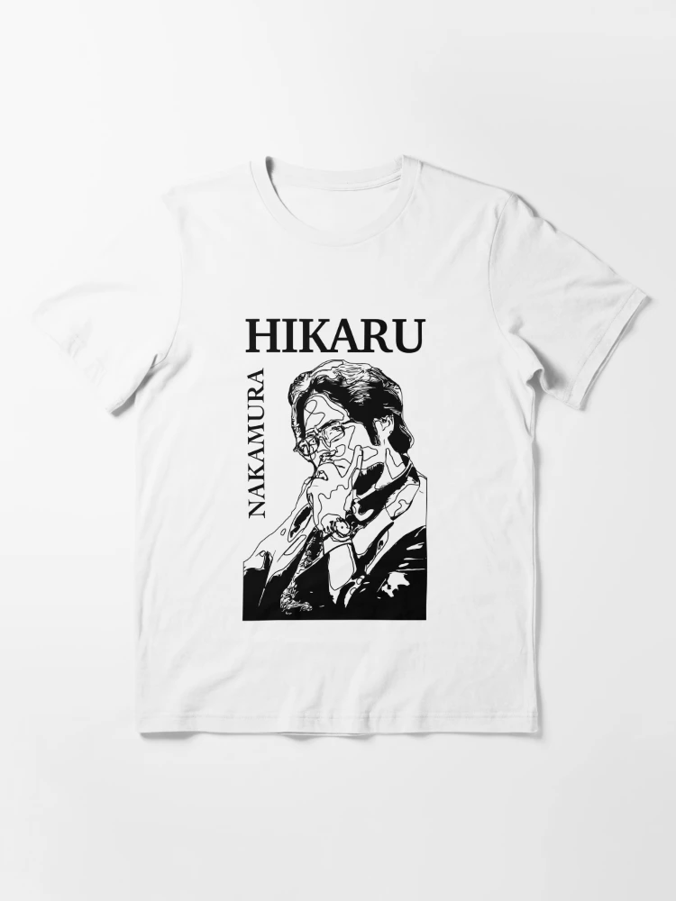 Hikaru Nakamura Nakamuraree emote Essential T-Shirt by LoveGalBlackTan