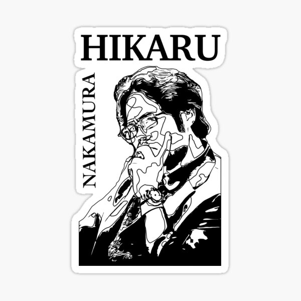 Hikaru Nakamura PogChamp sticker Sticker by LoveGalBlackTan