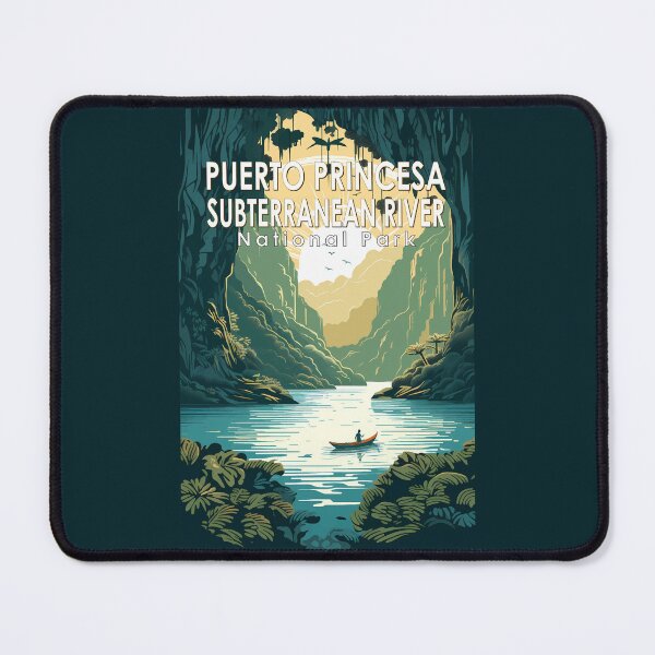Item preview, Puerto Princesa Subterranean River National Park Philippines Travel Art Vintage designed and sold by KrisSidDesigns.