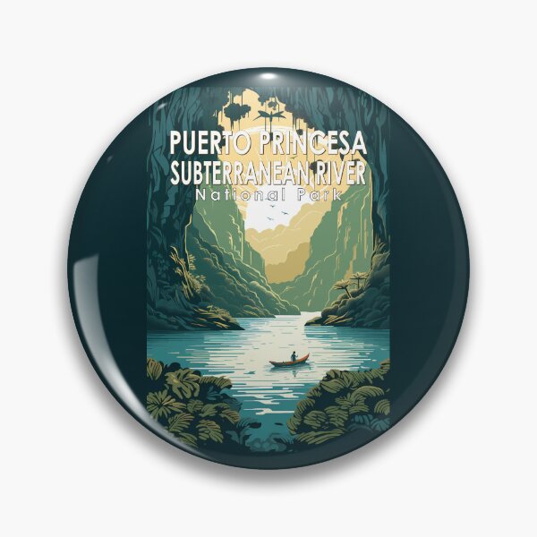 Item preview, Puerto Princesa Subterranean River National Park Philippines Travel Art Vintage designed and sold by KrisSidDesigns.