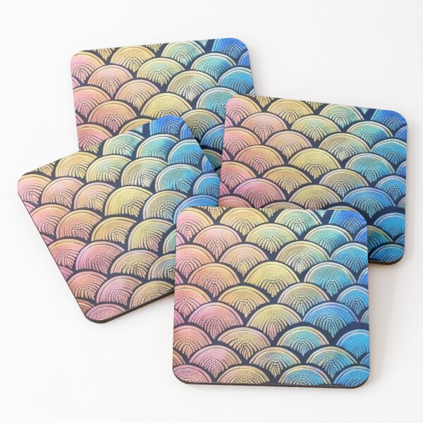 Item preview, Enchanting Elegance: The Ethereal Beauty of Gradient Shiny Mermaid Scales designed and sold by LoLovi.