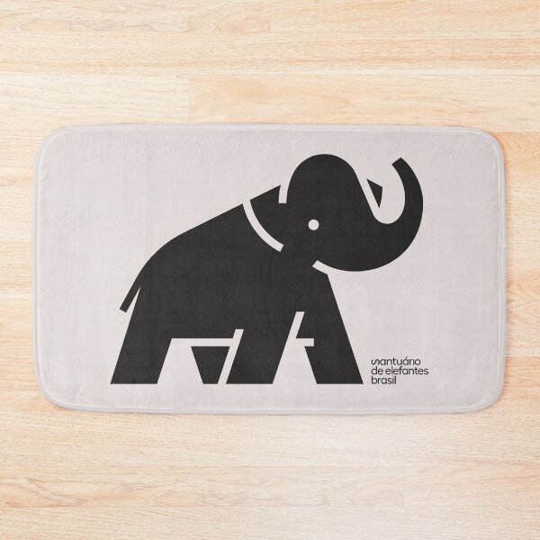Item preview, Minimalist Elephant designed and sold by ElefantesBrasil.
