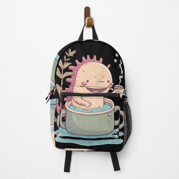 Item preview, Axolotl & Coffee Kawaii Anime Cute Axolotls & Coffee Lover designed and sold by SecretDicer.