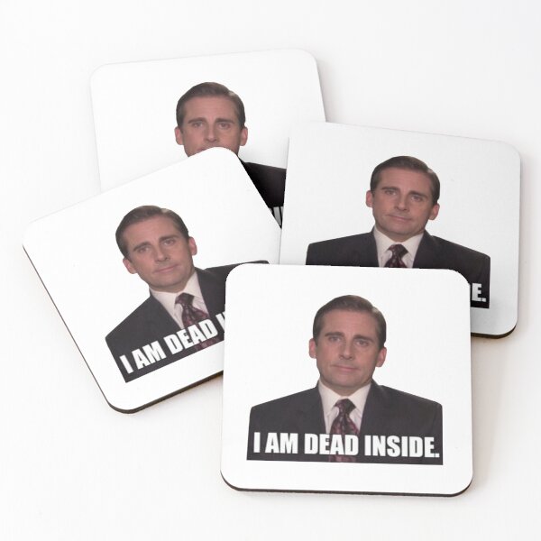 Item preview, I am Dead Inside Michael Scott designed and sold by starsdesignsco.