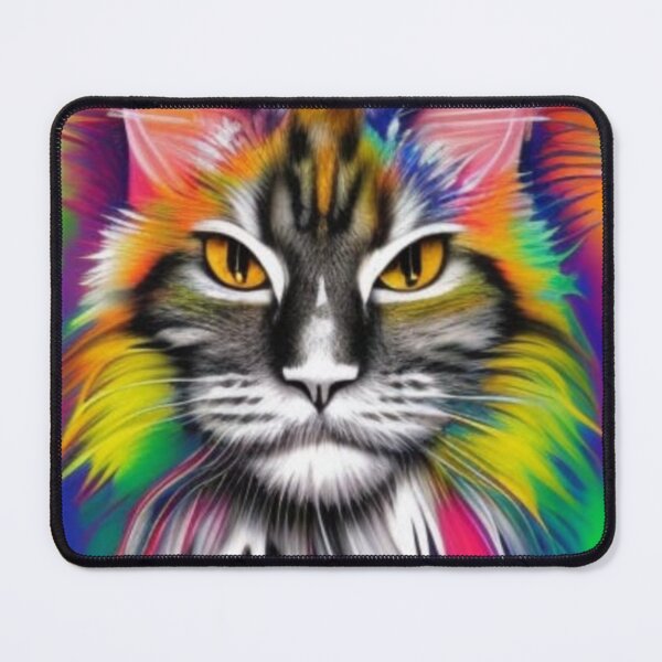 Item preview, Grumpy older Maine coon kitty designed and sold by Petsarelove.